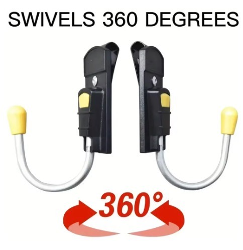 Universal Clip - On Waistband Tool Hook - Multifunctional Belt Holder for Cordless Electric Tools & Tape Measures