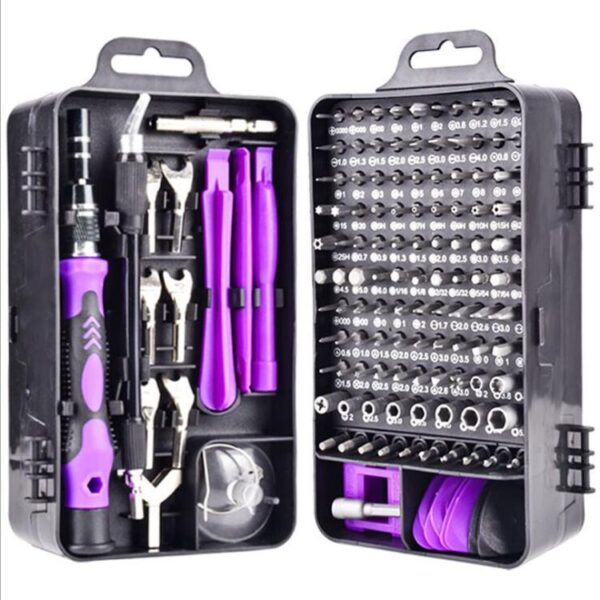 Ultimate Screwdriver & Repair Kit – 100+ Chrome Vanadium Steel Bits