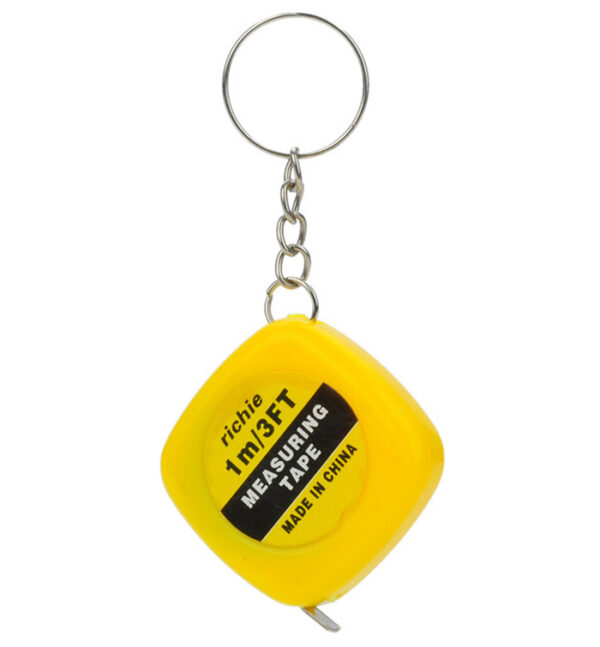 1M Mini Keychain Measuring Tape