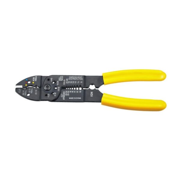 Electricians Multi-Tool: Wire Crimper, Stripper for Terminals & Cables