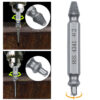 6-Piece Stripped Screw Remover Set – HSS 4341 Steel Damaged Bolt Extractor Kit
