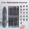 Multifunctional 17-in-1 Magnetic Screwdriver Set