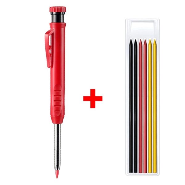 Professional Deep Hole Marker - Ideal for Carpentry and Construction