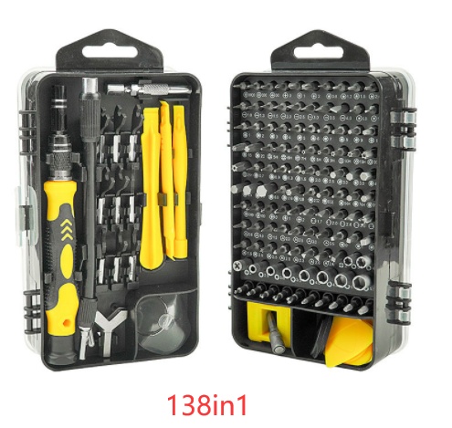 Ultimate Screwdriver & Repair Kit – 100+ Chrome Vanadium Steel Bits