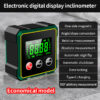 Magnetic Digital Angle Finder With Electronic Laser