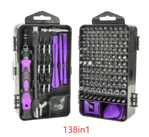 Ultimate Screwdriver & Repair Kit – 100+ Chrome Vanadium Steel Bits