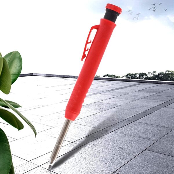 Professional Deep Hole Marker - Ideal for Carpentry and Construction
