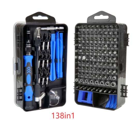 Ultimate Screwdriver & Repair Kit – 100+ Chrome Vanadium Steel Bits